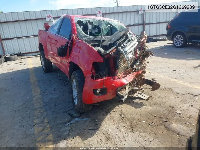 2016 GMC Canyon Sle VIN: 1GTG5CE32G1369239 Lot: 42741443