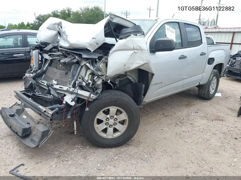 2016 GMC Canyon VIN: 1GTG5BE36G1122882 Lot: 42776641