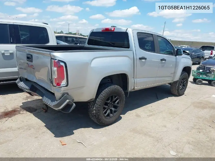 2017 GMC Canyon VIN: 1GTG5BEA1H1226065 Lot: 42248424