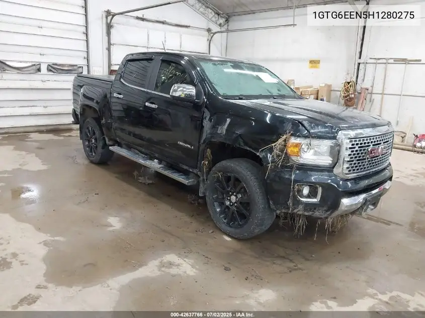 2017 GMC Canyon Denali VIN: 1GTG6EEN5H1280275 Lot: 42637766