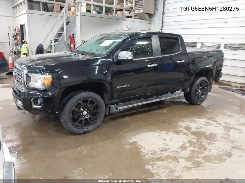 2017 GMC Canyon Denali VIN: 1GTG6EEN5H1280275 Lot: 42637766