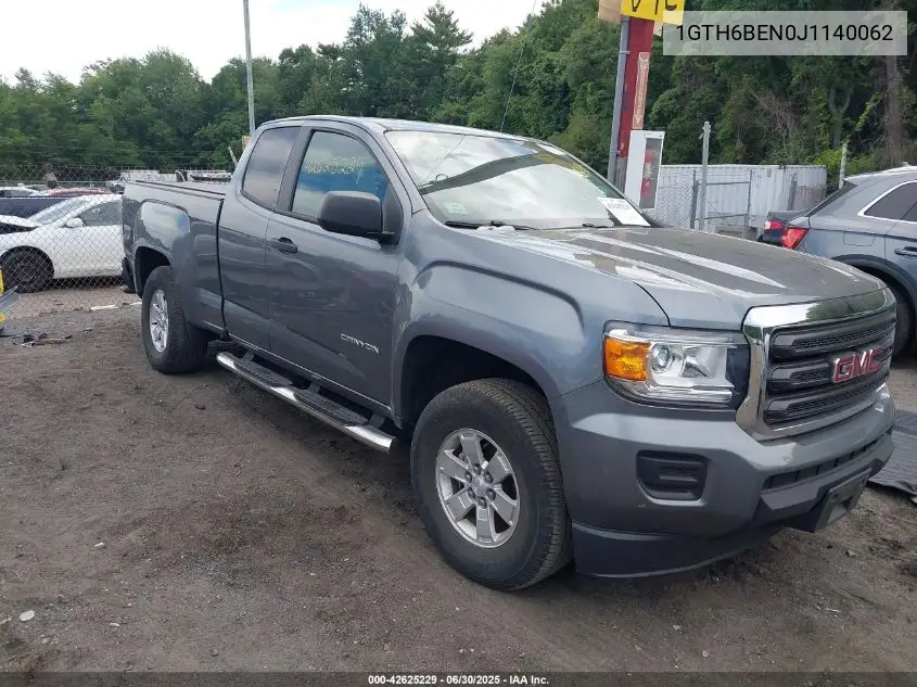2018 GMC Canyon VIN: 1GTH6BEN0J1140062 Lot: 42625229