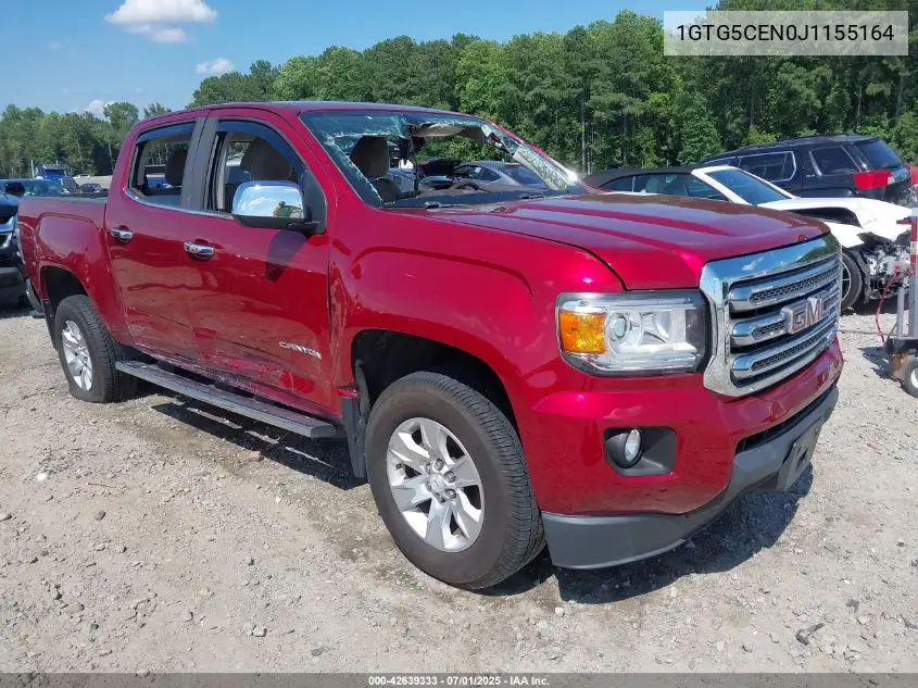 2018 GMC Canyon Sle VIN: 1GTG5CEN0J1155164 Lot: 42639333
