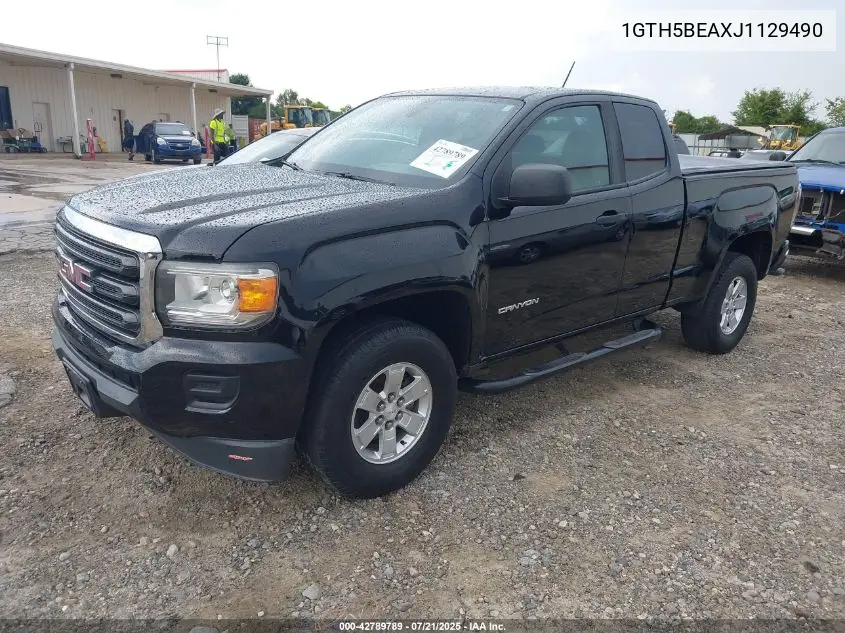 2018 GMC Canyon VIN: 1GTH5BEAXJ1129490 Lot: 42789789