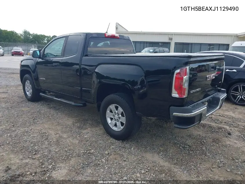 2018 GMC Canyon VIN: 1GTH5BEAXJ1129490 Lot: 42789789