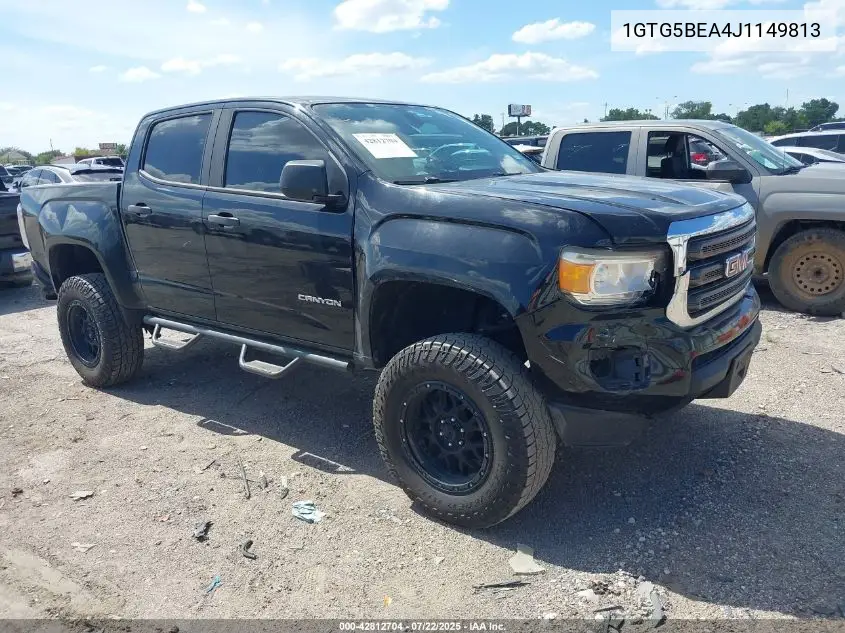 2018 GMC Canyon VIN: 1GTG5BEA4J1149813 Lot: 42812704