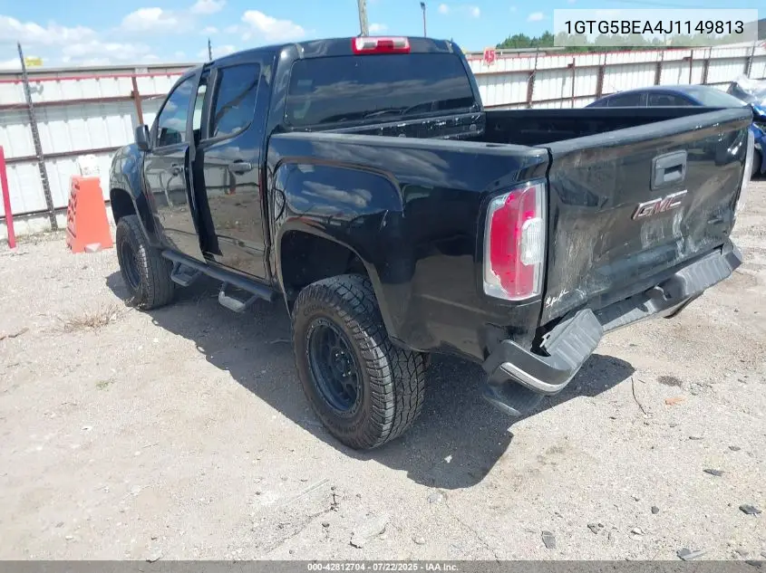 2018 GMC Canyon VIN: 1GTG5BEA4J1149813 Lot: 42812704