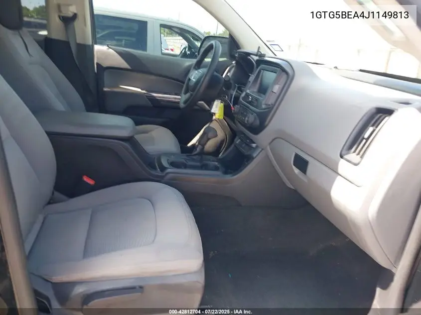 2018 GMC Canyon VIN: 1GTG5BEA4J1149813 Lot: 42812704
