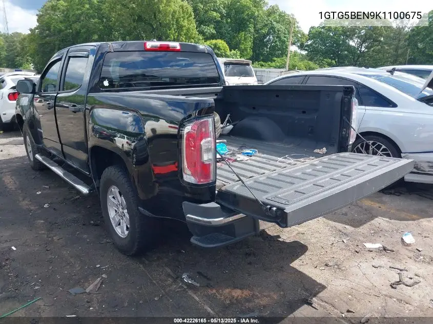 2019 GMC Canyon VIN: 1GTG5BEN9K1100675 Lot: 42226165