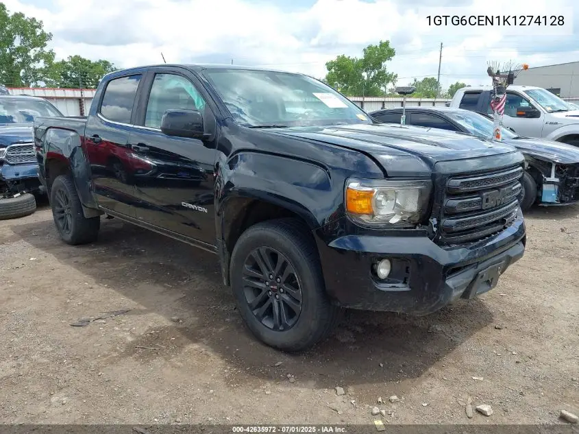 2019 GMC Canyon Sle VIN: 1GTG6CEN1K1274128 Lot: 42635972