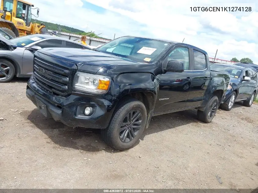 2019 GMC Canyon Sle VIN: 1GTG6CEN1K1274128 Lot: 42635972