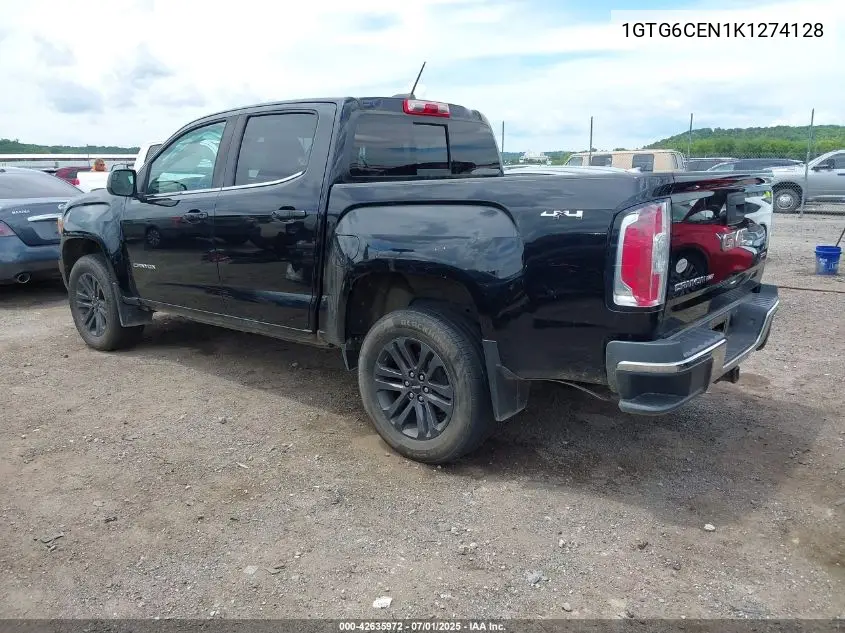 2019 GMC Canyon Sle VIN: 1GTG6CEN1K1274128 Lot: 42635972