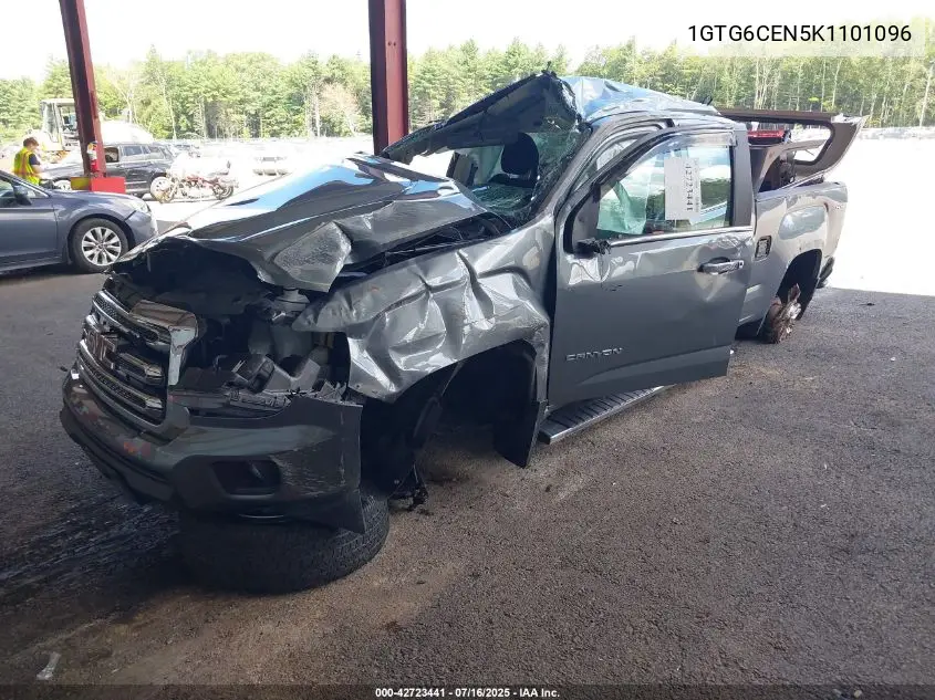 2019 GMC Canyon Sle VIN: 1GTG6CEN5K1101096 Lot: 42723441