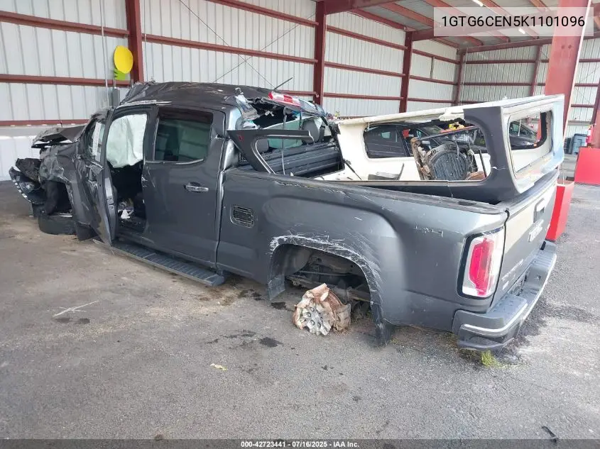 2019 GMC Canyon Sle VIN: 1GTG6CEN5K1101096 Lot: 42723441
