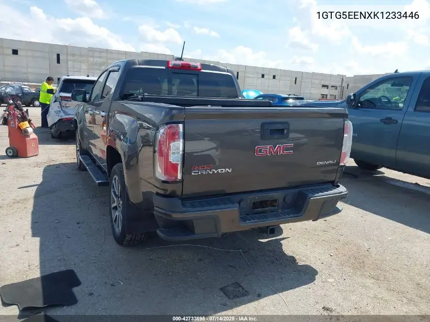 2019 GMC Canyon Denali VIN: 1GTG5EENXK1233446 Lot: 42733895