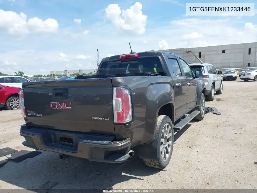 2019 GMC Canyon Denali VIN: 1GTG5EENXK1233446 Lot: 42733895