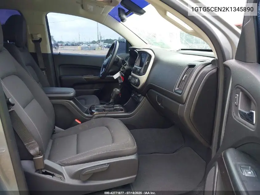 2019 GMC Canyon Sle VIN: 1GTG5CEN2K1345890 Lot: 42771877