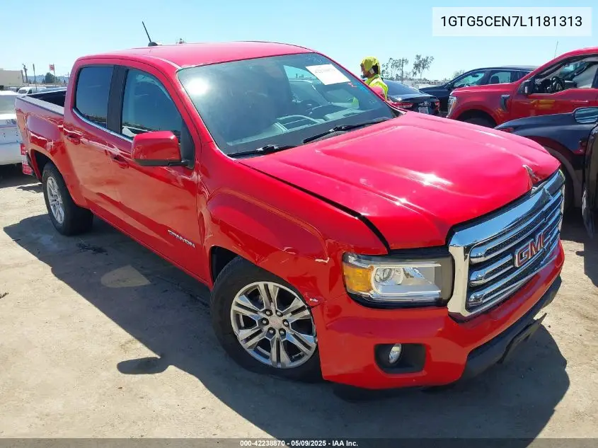 2020 GMC Canyon 2Wd Short Box Sle VIN: 1GTG5CEN7L1181313 Lot: 42238870