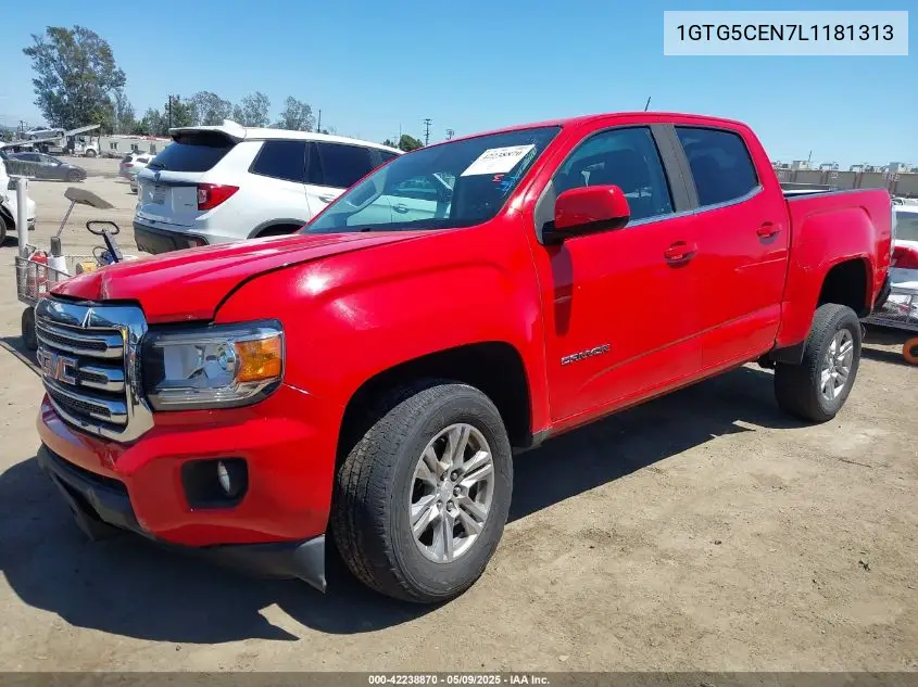 2020 GMC Canyon 2Wd Short Box Sle VIN: 1GTG5CEN7L1181313 Lot: 42238870