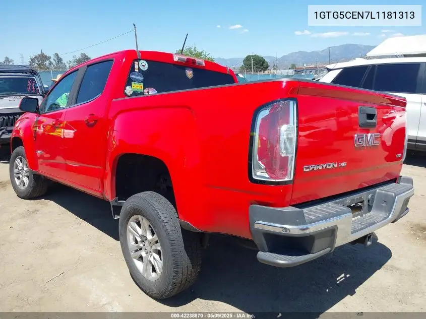 2020 GMC Canyon 2Wd Short Box Sle VIN: 1GTG5CEN7L1181313 Lot: 42238870
