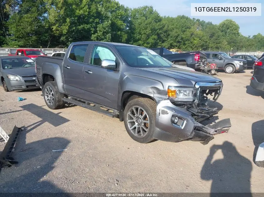 2020 GMC Canyon 4Wd Short Box Denali VIN: 1GTG6EEN2L1250319 Lot: 42718120