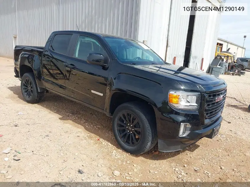 2021 GMC Canyon 2Wd Short Box Elevation VIN: 1GTG5CEN4M1290149 Lot: 41782863