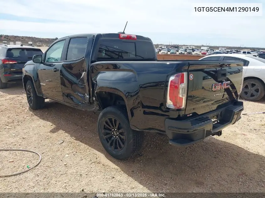 2021 GMC Canyon 2Wd Short Box Elevation VIN: 1GTG5CEN4M1290149 Lot: 41782863