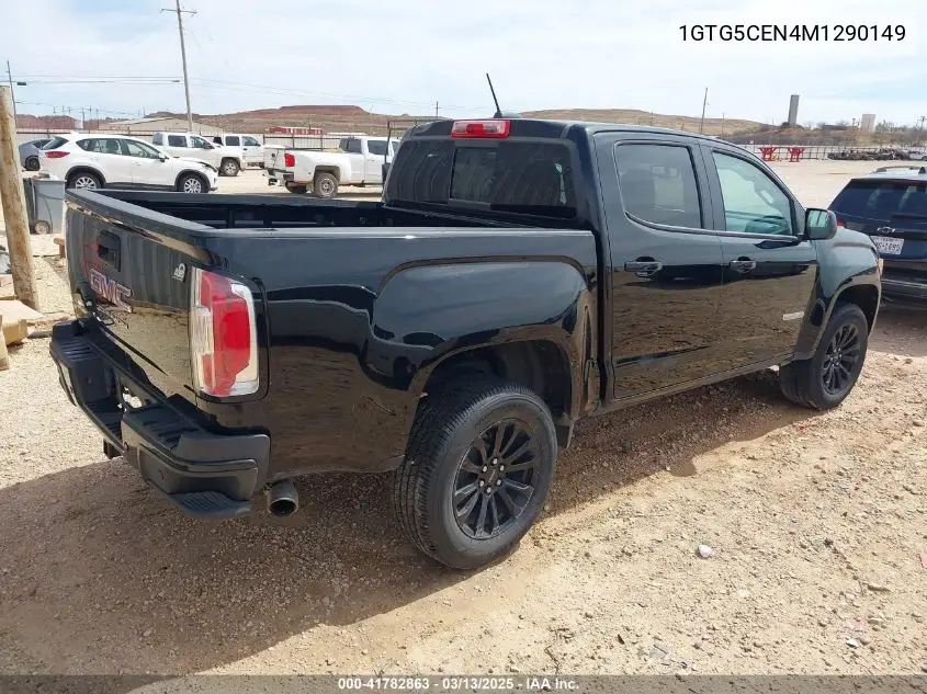 2021 GMC Canyon 2Wd Short Box Elevation VIN: 1GTG5CEN4M1290149 Lot: 41782863
