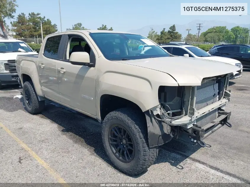 2021 GMC Canyon 2Wd Short Box Elevation VIN: 1GTG5CEN4M1275375 Lot: 42700410