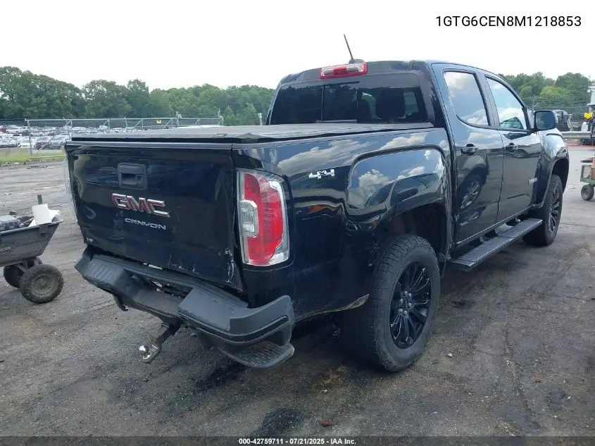 2021 GMC Canyon 4Wd Short Box Elevation VIN: 1GTG6CEN8M1218853 Lot: 42759711