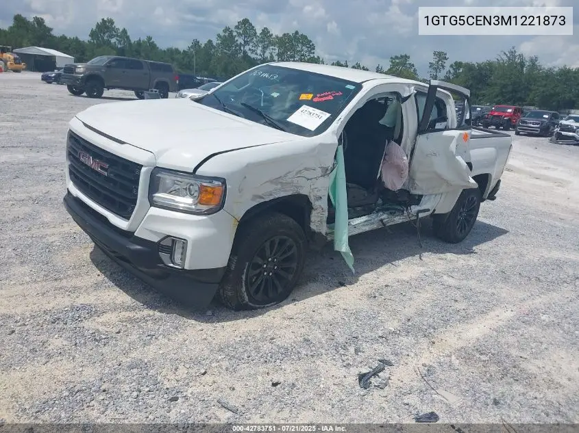 2021 GMC Canyon 2Wd Short Box Elevation VIN: 1GTG5CEN3M1221873 Lot: 42783751
