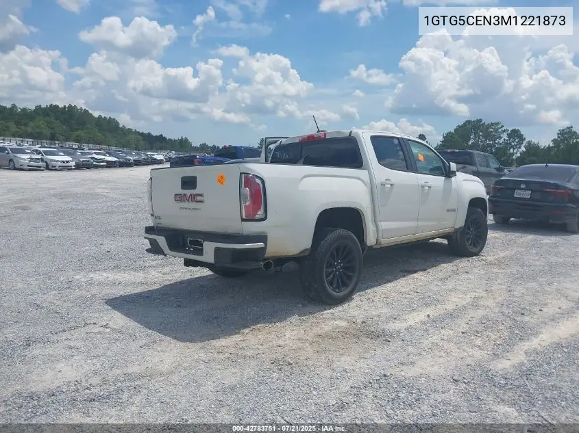 2021 GMC Canyon 2Wd Short Box Elevation VIN: 1GTG5CEN3M1221873 Lot: 42783751