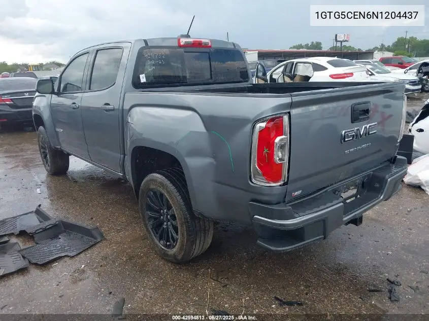 2022 GMC Canyon 2Wd Short Box Elevation VIN: 1GTG5CEN6N1204437 Lot: 42594813