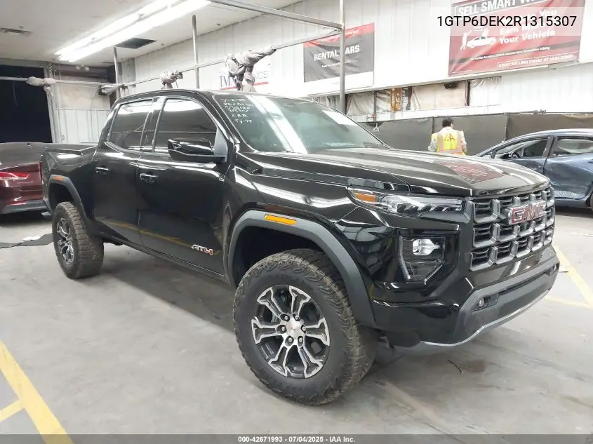 2024 GMC Canyon 4Wd At4 VIN: 1GTP6DEK2R1315307 Lot: 42671993