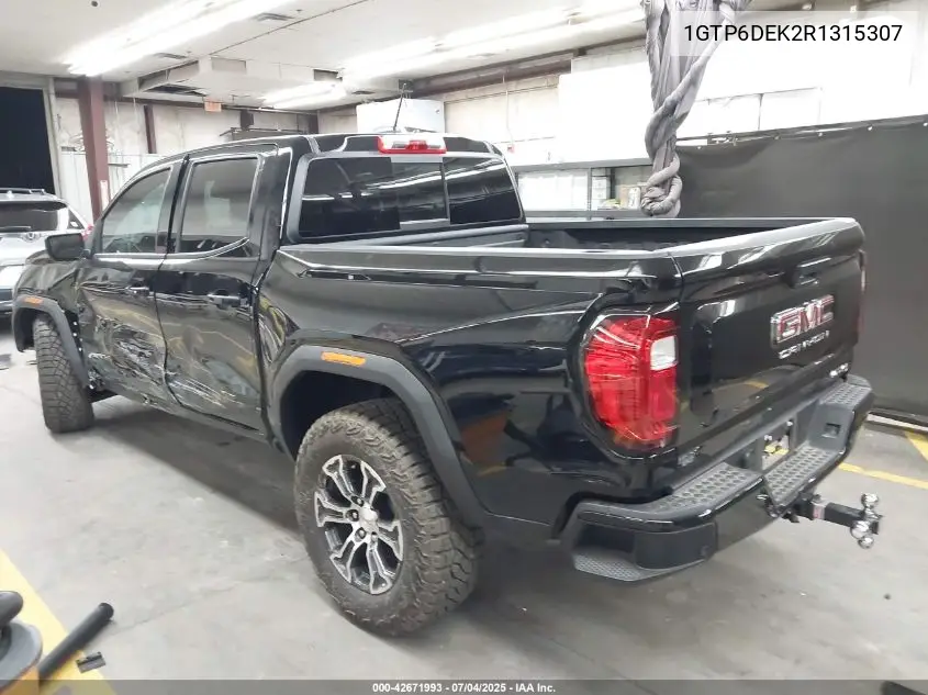 2024 GMC Canyon 4Wd At4 VIN: 1GTP6DEK2R1315307 Lot: 42671993