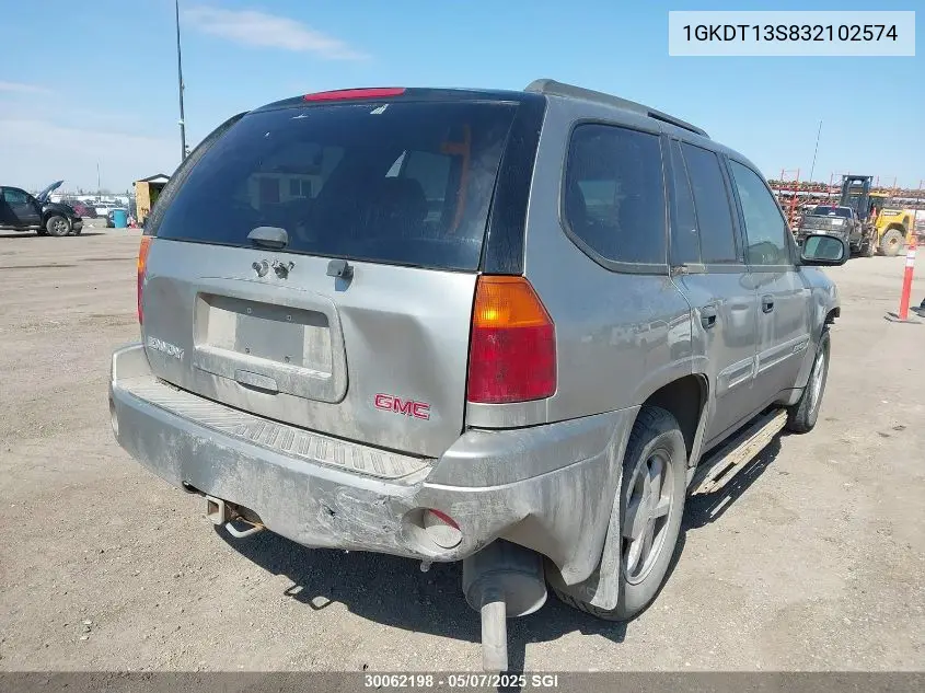 2003 GMC Envoy VIN: 1GKDT13S832102574 Lot: 30062198