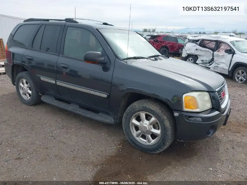 2003 GMC Envoy Slt VIN: 1GKDT13S632197541 Lot: 42178695