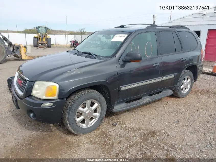 2003 GMC Envoy Slt VIN: 1GKDT13S632197541 Lot: 42178695