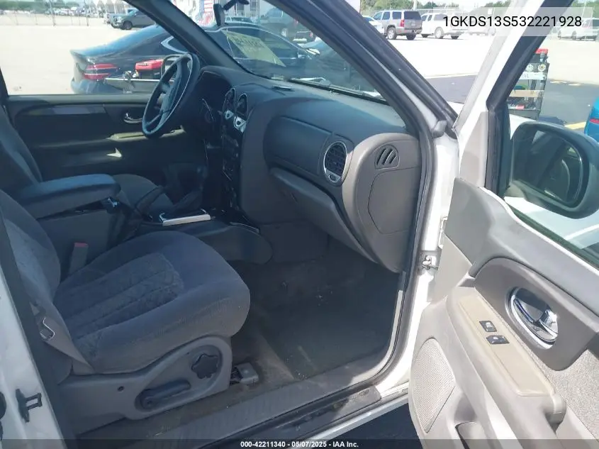 2003 GMC Envoy Sle VIN: 1GKDS13S532221928 Lot: 42211340