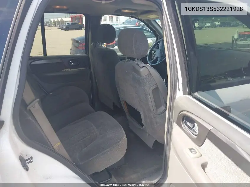 2003 GMC Envoy Sle VIN: 1GKDS13S532221928 Lot: 42211340