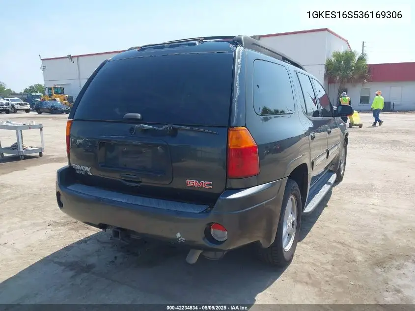 2003 GMC Envoy Xl Slt VIN: 1GKES16S536169306 Lot: 42234834