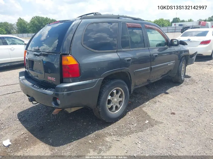 2003 GMC Envoy Sle VIN: 1GKDS13S132142997 Lot: 42542639