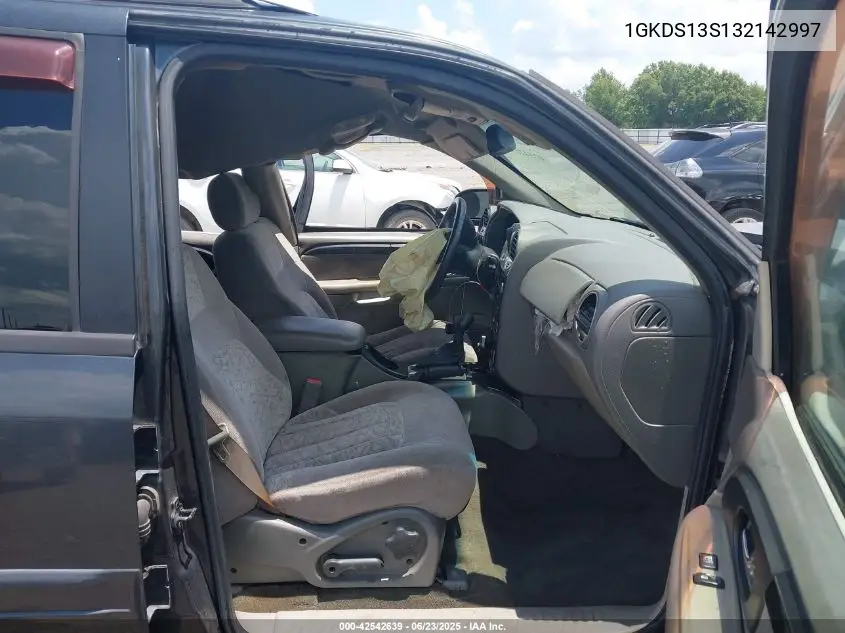 2003 GMC Envoy Sle VIN: 1GKDS13S132142997 Lot: 42542639