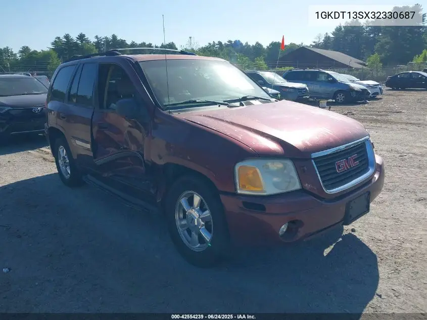 2003 GMC Envoy Slt VIN: 1GKDT13SX32330687 Lot: 42554239