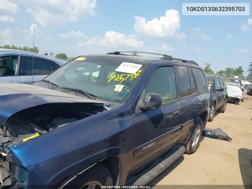 2003 GMC Envoy Sle VIN: 1GKDS13S632395703 Lot: 42573964