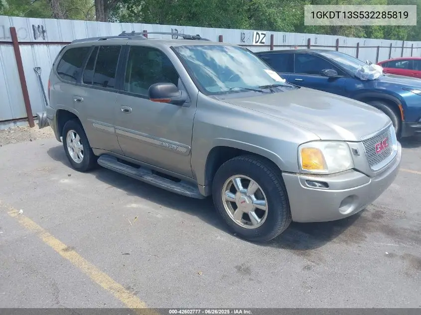 2003 GMC Envoy Slt VIN: 1GKDT13S532285819 Lot: 42602777