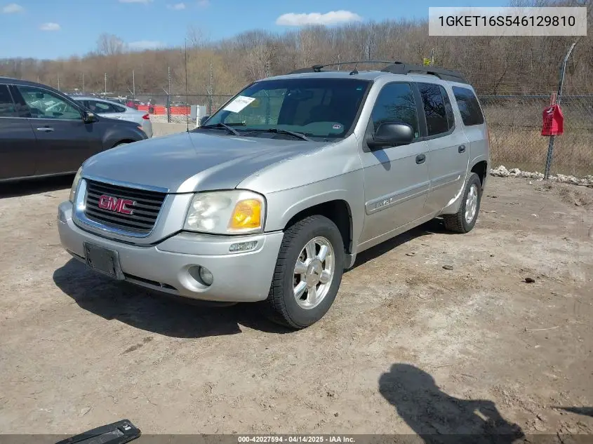 2004 GMC Envoy Xl Sle VIN: 1GKET16S546129810 Lot: 42027594