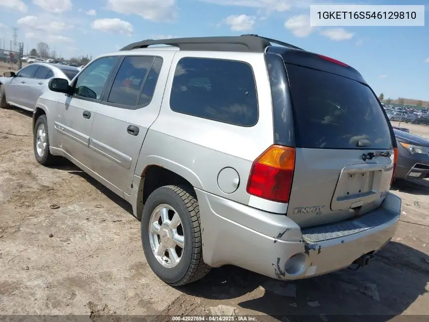 2004 GMC Envoy Xl Sle VIN: 1GKET16S546129810 Lot: 42027594