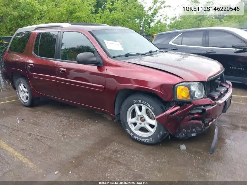 2004 GMC Envoy Xuv Sle VIN: 1GKET12S146220546 Lot: 42195844