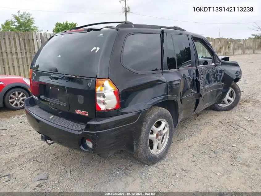 2004 GMC Envoy Sle VIN: 1GKDT13S142113238 Lot: 42232827